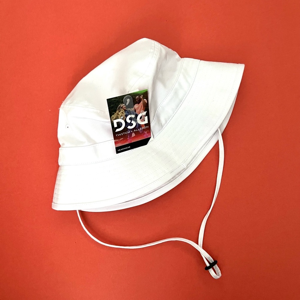 White Bucket Hat